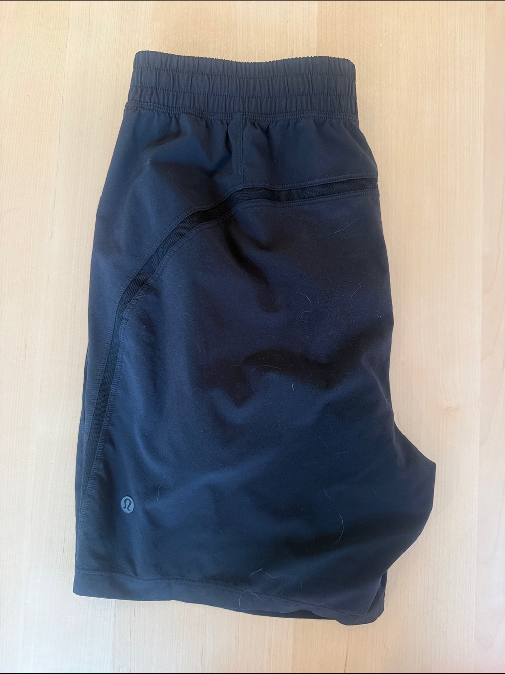 lululemon athletica Men’s Black Performance Athletic Shorts
